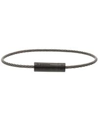 Le Gramme - Le 5G Brushed Ceramic Cable Bracelet - Lyst