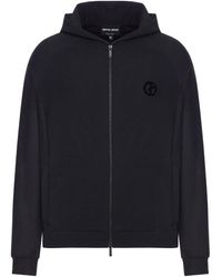 Giorgio Armani - Strukturierte Kapuzenjacke - Lyst