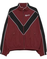 Willy Chavarria - Bad Boy Chevron-Panelled Logo-Embroidered Jacket - Lyst