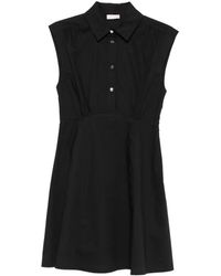 Liu Jo - Popeline Mini-Jurk - Lyst