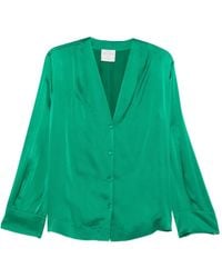 forte_forte - Chemise À Fini Satiné - Lyst