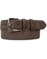 BOSS - By Beckham Gürtel Aus Gekörntem Leder - Lyst