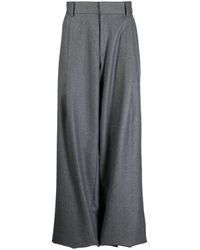 Kolor - Tailored Wide-leg Trousers - Lyst