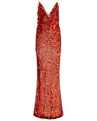 The New Arrivals Ilkyaz Ozel - Claudie Maxikleid mit Pailletten - Lyst