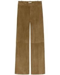 Arma - Pantalon Marina Ample En Daim - Lyst