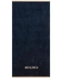 Woolrich - Logo-Embroidered Beach Towel - Lyst