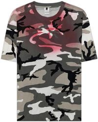PROTOTYPES - T-Shirt Goat Stencil À Imprimé Camouflage - Lyst