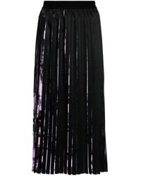 Versace - Watercolour Couture Midi Skirt - Lyst
