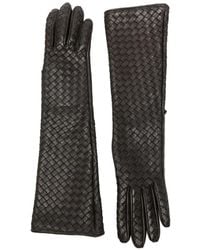 Manokhi - Woven Leather Gloves - Lyst
