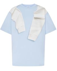 Moschino - Trompe-L'Œil Print T-Shirt - Lyst
