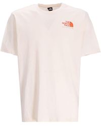 The North Face - T-shirt Met Logoprint - Lyst