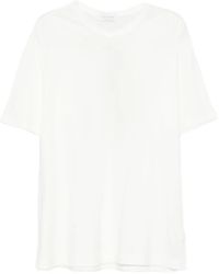 Yohji Yamamoto - Short-Sleeve Cotton T-Shirt - Lyst
