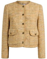 Etro - Cropped Jack Met Tweed-Effect - Lyst