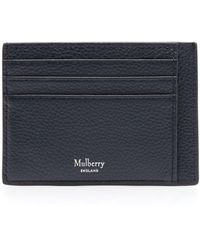 Mulberry - Logo-stamp Leather Cardholder - Lyst