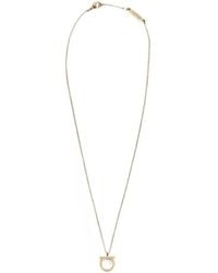 Ferragamo - Gancini Crystals Necklace (L) - Lyst