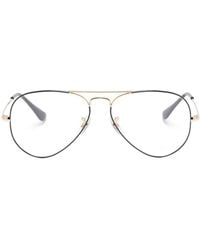 Ray-Ban - Aviator Optics Glasses - Lyst