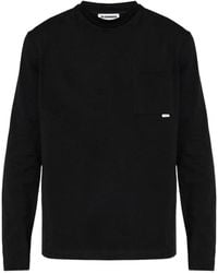 Jil Sander - T-Shirt À Poche Poitrine - Lyst