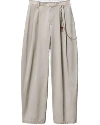 Alexander Wang - Pantalones con detalle de cadena - Lyst