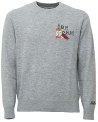 MC2 Saint Barth - Embroidered Crew-Neck Sweater - Lyst