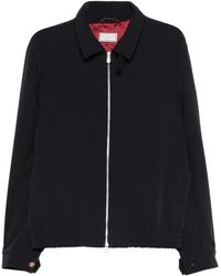 Brunello Cucinelli - Giacca Con Orlo Elasticizzato E Zip - Lyst