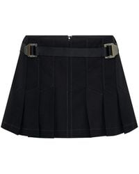 Dion Lee - Safety-slider Pleated Miniskirt - Lyst