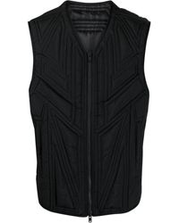 Y-3 - X Adidas Quilted Zip-up Vest - Lyst