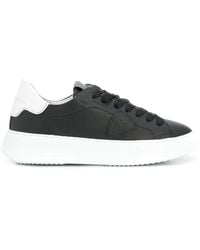 Philippe Model - Side Logo Patch Sneakers - Lyst