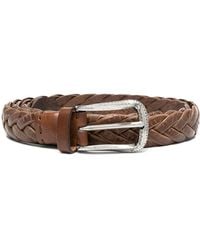 Brunello Cucinelli - Gewebter Gürtel - Lyst
