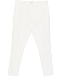 Dondup - Pleated Straight-Leg Trousers - Lyst