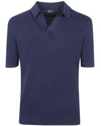 ZEGNA - "Z Lux Leisurewear" Polo Shirt - Lyst