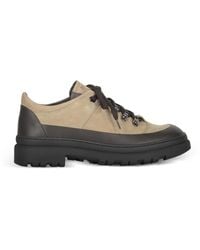 Moorer - Roquen Lace-Up Suede Sneakers - Lyst