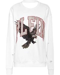 Philipp Plein - Open Back Roundneck Sweatshirt Plein Eagle - Lyst
