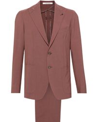Tagliatore - Single-breasted Wool Blend Suit - Lyst