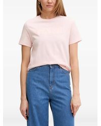 GANT - Tonal-Logo T-Shirt - Lyst