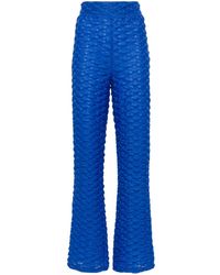 Henrik Vibskov - Bubble Wrap High-Waist Bootcut Trousers - Lyst