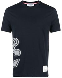 Thom Browne - T-shirt à imprimé graphique - Lyst