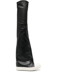 Rick Owens - Overknee-Stiefel Mit Kontrastkappe 30Mm - Lyst