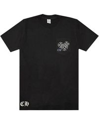 Chrome Hearts - Logo-Print Pocket T-Shirt - Lyst