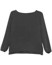 Private 0204 - Boat-Neck Long-Sleeve Top - Lyst