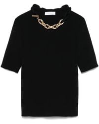 Rabanne - Chain Link-Detail Top - Lyst