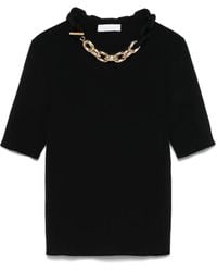 Rabanne - Chain Link-Detail Top - Lyst