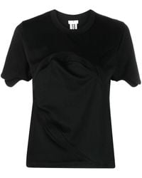 Noir Kei Ninomiya - T-shirt a maniche corte - Lyst