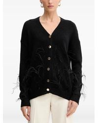Fracomina - Cardigan Mit Zierknöpfen - Lyst