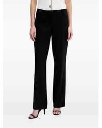 DKNY - Pressed-Crease Tailored Trousers - Lyst