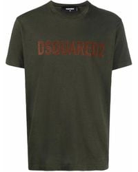DSquared² - Logo-print Short-sleeve T-shirt - Lyst