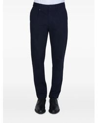 BOSS - Logo-Patch Trousers - Lyst