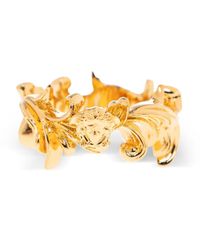 Versace - Barocco Leaf Ring - Lyst