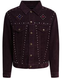 Needles - Giacca Con Borchie - Lyst