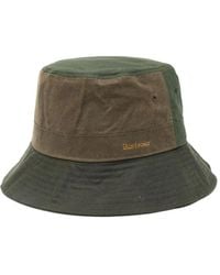 Barbour - Cappello Bucket Bicolore - Lyst