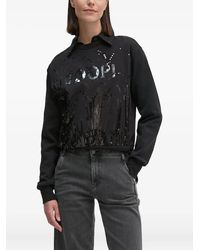 Joop! - Sweatshirt mit Pailletten - Lyst